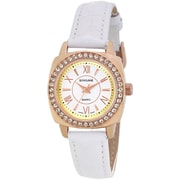 日本製 革ベルト レディースウォッチ JF4D0005-PG