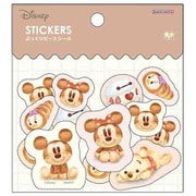 S8816247 [【限定】 ぷっくりピースシール Nuiパン ブラウン]