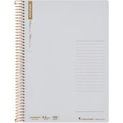 B5 スパイラルノート ベーシック 6.5mm横罫 150枚 ライトグレー N236OHFS-51