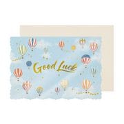 グリーティングカード グッドラック 気球 TC0H3