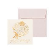 ミニグリーティングカード バースデー ミニ ブーケ TC0G8