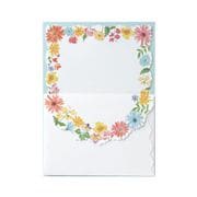 ミニクルールクレールレター カラフルフラワー TL037