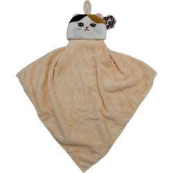 まるでネコ？！ ループタオル 三毛猫