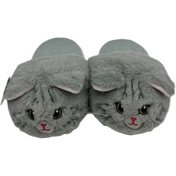 まるでネコ？！ スリッパ アメショー