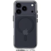 iPhone 17 Pro 対応 ケース クリア MagSafe対応 耐衝撃 MIL規格 黄ばみ防止 Bright M トランスパレント/ミッドナイト ME_IQPCSPCB1_TM