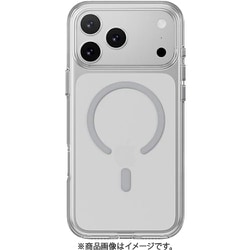 iPhone 17 Pro Max 対応 ケース クリア MagSafe対応 耐衝撃 MIL規格 黄ばみ防止 Bright M トランスパレント/ミスト ME_IQGCSPCB1_TI