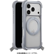 iPhone 17 Pro 対応 ケース クリア MagSafe対応 回転リングスタンド 耐衝撃 Odyssey Stand M ミスト ME_IQPCSPTO7_MT