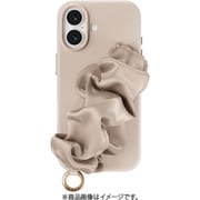 iPhone 17 対応 ケース MagSafe対応 ストラップ バンド付き グリップバンド 耐衝撃 Foulard M ロゼ ME_IQNCSPTFL_RS