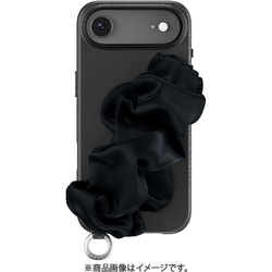 iPhone Air 対応 ケース MagSafe対応 ストラップ バンド付き グリップバンド 耐衝撃 Foulard M ミッドナイト ME_IQACSPTFL_MN
