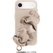 iPhone Air 対応 ケース MagSafe対応 ストラップ バンド付き グリップバンド 耐衝撃 Foulard M ロゼ ME_IQACSPTFL_RS