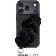 iPhone 17 Pro 対応 ケース MagSafe対応 ストラップ バンド付き グリップバンド 耐衝撃 Foulard M ミッドナイト ME_IQPCSPTFL_MN