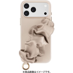 iPhone 17 Pro Max 対応 ケース MagSafe ストラップ バンド付き グリップ 耐衝撃 Foulard M ロゼ ME_IQGCSPTFL_RS