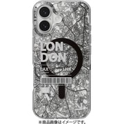 iPhone 17 対応 ケース MagSafe対応 クリア イラスト 地図柄 耐衝撃 Urban M ロンドン ME_IQNCSPTUM_LD