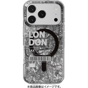 iPhone 17 Pro 対応 ケース MagSafe対応 クリア イラスト 地図柄 耐衝撃 Urban M ロンドン ME_IQPCSPTUM_LD