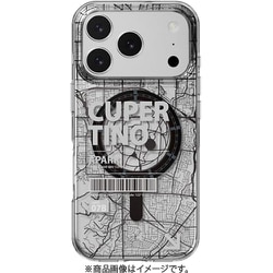 iPhone 17 Pro 対応 ケース MagSafe対応 クリア イラスト 地図柄 耐衝撃 Urban M アパーク ME_IQPCSPTUM_AP