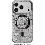 iPhone 17 Pro 対応 ケース MagSafe対応 クリア イラスト 地図柄 耐衝撃 Urban M アパーク ME_IQPCSPTUM_AP