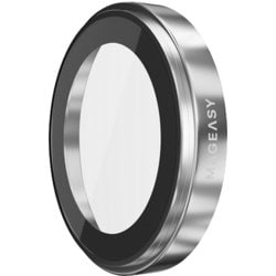 iPhone Air 対応 カメラ保護 フィルム 指紋・傷防止 カメラカバー 9H ガラス レンズカバー Lenz ホワイト ME_IQASPCTLC_WH