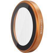 iPhone 17 Pro/17 Pro Max 対応 カメラ保護 フィルム 指紋・傷防止 カメラカバー ガラス レンズカバー Lenz コーラル ME_IQUSPCTLC_CR