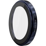 iPhone 17 Pro/17 Pro Max 対応 カメラ保護 フィルム 指紋・傷防止 カメラカバー ガラス レンズカバー Lenz T チタニウムミッドナイト ME_IQUSPCTLT_TN