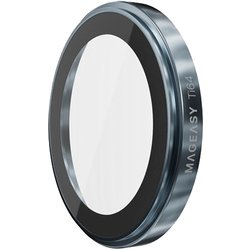 iPhone 17 Pro/17 Pro Max 対応 カメラ保護 フィルム 指紋・傷防止 カメラカバー ガラス レンズカバー Lenz T チタニウムミスト ME_IQUSPCTLT_TM