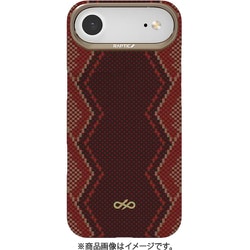 iPhone Air 対応 ケース MagSafe対応 カーボン調 耐衝撃 薄型 軽量 Aramid Skin スネーク RT_IQACSKLSN_SN