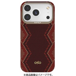 iPhone 17 Pro 対応 ケース MagSafe対応 カーボン調 耐衝撃 薄型 軽量 Aramid Skin スネーク RT_IQPCSKLSN_SN