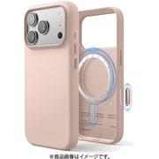 iPhone 17 Pro 対応 ケース MagSafe対応 耐衝撃 MAGNETIC LEATHER CASE ラブリーピンク EL_IQPCSPLL5_LP