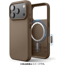 iPhone 17 Pro 対応 ケース MagSafe対応 耐衝撃 MAGNETIC LEATHER CASE トープ EL_IQPCSPLL5_TP
