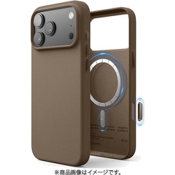 iPhone 17 Pro Max 対応 ケース MagSafe対応 耐衝撃 MAGNETIC LEATHER CASE トープ EL_IQGCSPLL5_TP