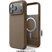 iPhone 17 Pro Max 対応 ケース MagSafe対応 耐衝撃 MAGNETIC LEATHER CASE トープ EL_IQGCSPLL5_TP