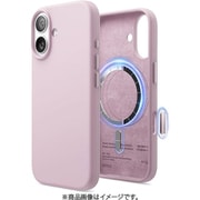 iPhone 17 対応 ケース MagSafe対応 シリコン 耐衝撃 指紋防止 サラサラ MAGNETIC SILICONE CASE ライトライラック EL_IQNCSSCS5_LL