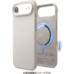 iPhone Air 対応 ケース MagSafe対応 シリコン 耐衝撃 指紋防止 MAGNETIC SILICONE CASE ストーン EL_IQACSSCS5_ST
