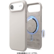 iPhone Air 対応 ケース MagSafe対応 シリコン 耐衝撃 指紋防止 MAGNETIC SILICONE CASE ストーン EL_IQACSSCS5_ST