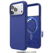 iPhone 17 Pro Max 対応 ケース MagSafe対応 シリコン 耐衝撃 MAGNETIC SILICONE CASE コバルトブルー EL_IQGCSSCS5_CB