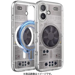 iPhone 16 対応 ケース MagSafe対応 耐衝撃 クリア デザイン monthly elago MAGNETIC HYBRID CASE エーエムピー EL_IPNCSPTMQ_AP