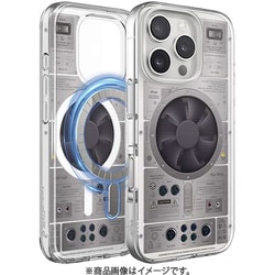 iPhone 16 Pro 対応 ケース MagSafe対応 耐衝撃 クリア デザイン monthly elago MAGNETIC HYBRID CASE エーエムピー EL_IPRCSPTMQ_AP