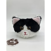 まるでネコ?! チャームポーチ ハチワレ