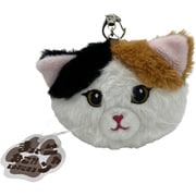 まるでネコ？！ チャームポーチ 三毛猫