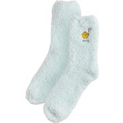 CM55703 リラックマ 「いっしょにすやすや」シリーズ まったりルームソックス 23~25cm キイロイトリ