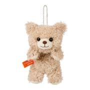 812806 あそんで！テディベア マスコットキーチェーン ベージュ