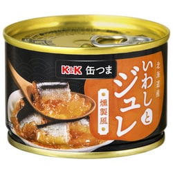 缶つま 北海道産いわしとジュレ 燻製風 150g