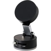 スマホホルダー マグネット MagSafe対応 真空吸盤固定 机 壁設置可能 スマホスタンド 折りたたみ式 iPhone Android対応 メタルプレート付 MAGKEEP ブラック P-DSMSCWBK