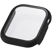 アップルウォッチ カバー Apple Watch Series 11/10（46mm） フルカバー ケース 強化ガラス Gorilla（R） 10H 耐衝撃PCフレーム 指紋防止 飛散防止 ブラック AW-25AFCGOBK