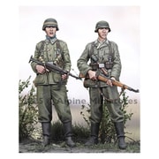 AM35332 1/35 WWII ドイツ 装甲擲弾兵セット 2体入 [組立式プラスチックモデル]