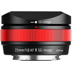 SG-image AF 25mm F1.8 Type II [単焦点レンズ ソニーEマウント APS-C レッド]