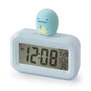 3Dフィギュア付デジタルクロックすみっコぐらし とかげ AC24025SXSG-BU