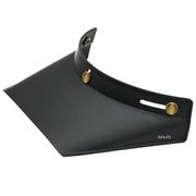 ロングスクエアバイザー マットブラック