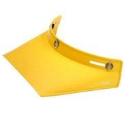 ロングスクエアバイザー マットマスタードイエロー