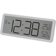 置き時計 デジタル 電波時計 ライトグレー T797LGYZ