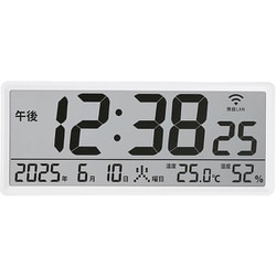 デジタル Wi-Fiと接続 無線LAN 置き掛け兼用 ホワイト W821WHZ